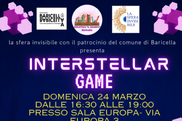 Interstellar game- game room a tema spaziale