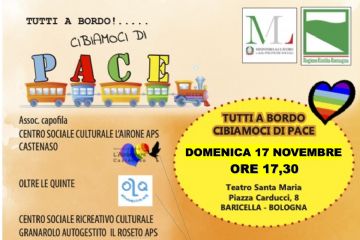 Tutti a bordo! Cibiamoci di pace