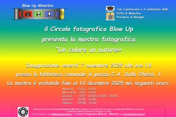 Mostra fotografica &quot;Un colore un autore&quot;