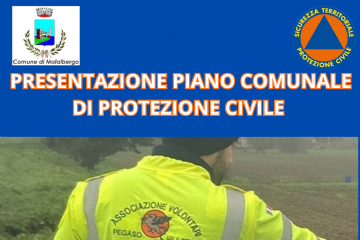 Presentazione Piano Comunale di Protezione Civile