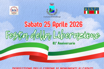 25 Aprile Festa della Liberazione - Deposizione delle corone ai monumenti ai caduti