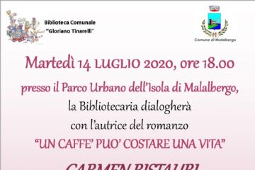 Incontro con l&#39;autrice Carmen Ristauri