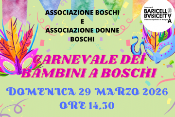 Carnevale dei bambini a Boschi