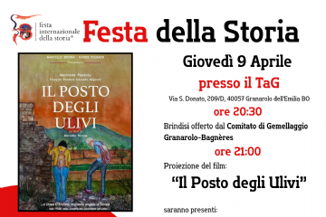 Festa della Storia: due appuntamenti a Granarolo tra cinema, memoria e migrazioni