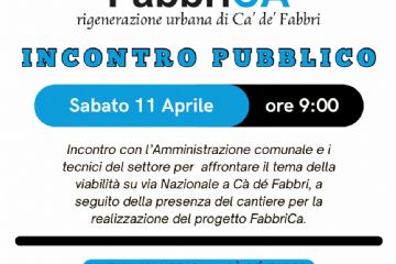 Incontro pubblico: FabbriCA rigenerazione urbana di Ca' de' Fabbri 