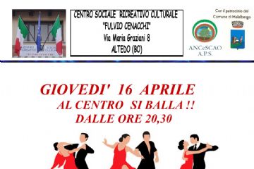 Al Centro si balla! Serata danzante con il Gruppo Musicale Rossana Biagioni