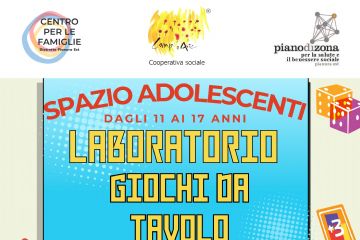 Laboratorio Giochi da tavolo - Spazi di ascolto