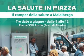 La salute in piazza - Il camper della salute a Malalbergo "Attività fisica e sana alimentazione"