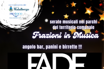 Frazioni in musica Ponticelli 2026 - Fade Party Band