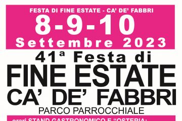 Festa di fine estate - Ca&#39; de&#39; Fabbri
