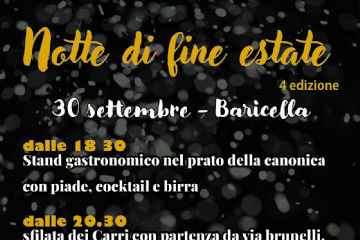 A Baricella torna il Carnevale Notturno!